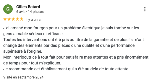Avis Azur 83 - Gilles Batard