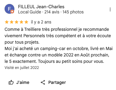Avis Loire 44 - Achat camping-car