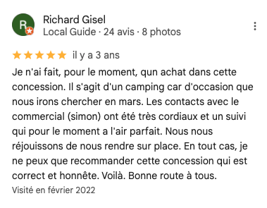 Avis Loire 44 - Achat cc occasion