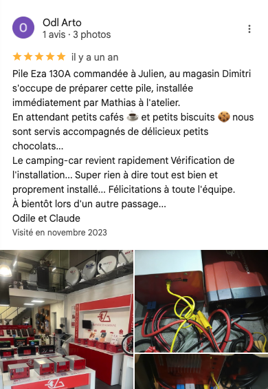 Avis Ypocamp Carabita magasin